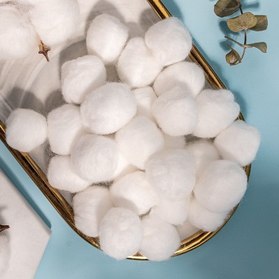 一次性脱脂棉球清洁婴儿棉花伤口消毒清洁药棉跨境爆款棉球