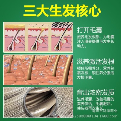 草本养发粉侧柏叶混合洗头粉白发脱发中草药护发洗发洗头粉