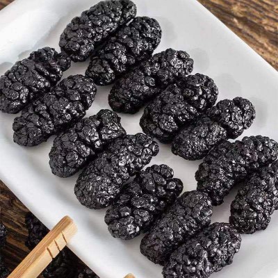 桑葚干批发 黑桑葚特级桑葚干500g泡水桑葚原浆泡酒免洗即食