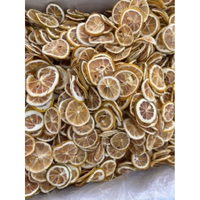 批发柠檬片 四川安岳冻干蜂蜜柠檬干 散装水果茶直销酸甜
