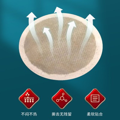 厂家批发九湘堂乌发养发贴 掉发黑发护理保健贴 草本安心护理贴剂