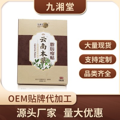 厂家批发医用冷敷贴 现货批发九湘堂无纺布膏药贴 脂肪L贴剂批发