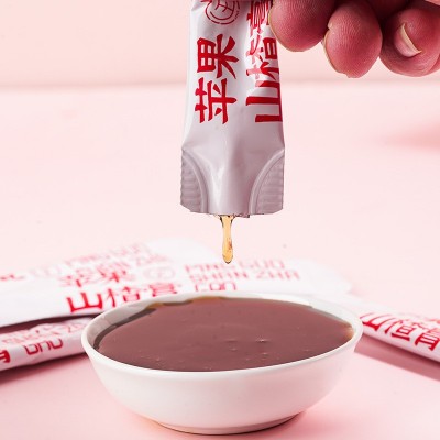 苹果山楂膏桶装21条210克熬制儿童膏滋源头厂家独立包装批发代发