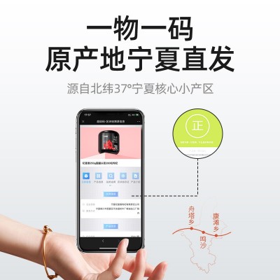 【杞里香】头茬枸杞特优级250g罐宁夏中宁红枸杞男肾大果 厂家批发