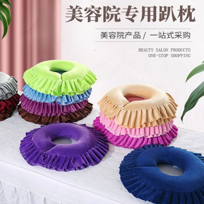 美容院U型趴枕 按摩美u型枕头单人成人护脊椎枕头趴枕厂家直销