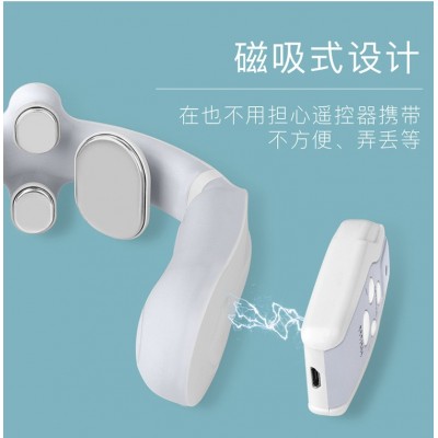 跨境智能颈椎按摩器升级新款颈部按摩仪颈椎理疗仪APP护颈仪厂家