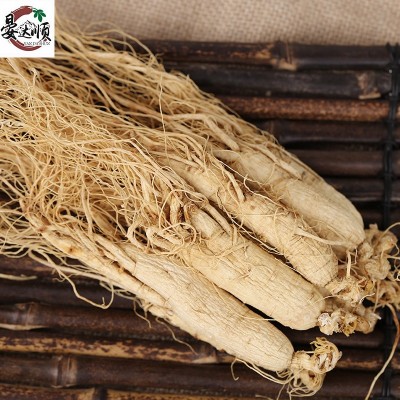 吉林长白山人参生晒参250g盒装整枝原皮参泡酒煲汤送礼之 选白全须