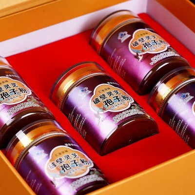 长白山破壁灵芝孢子粉增强保健免疫力直播代发厂家批发孢子粉