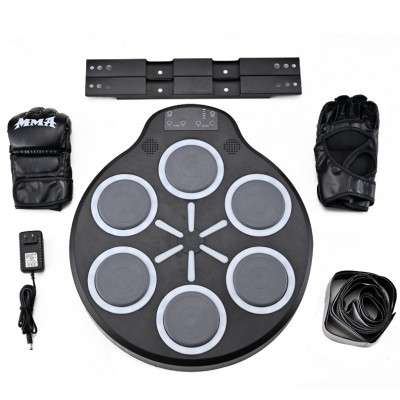 智能音乐拳击机靶成人儿童拳击训练器拳击解压墙靶训练反应靶