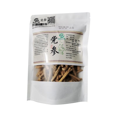 党参段甘肃特产中药材党参片党参节子农产品党参条批发茯苓