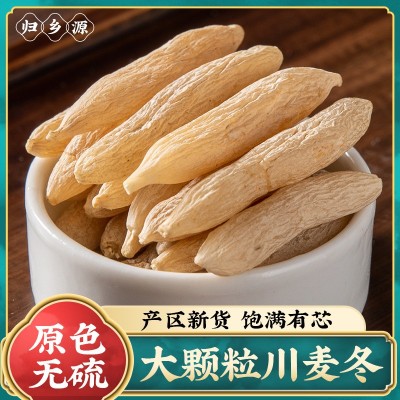 川麦冬正品新货无硫熏大粒芯选货四川绵阳产地干货甘肃发 煲汤泡水