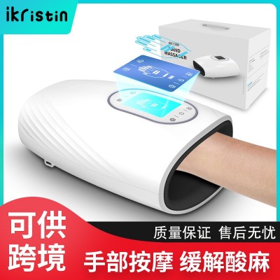 跨境手部按摩器手腕手指关节手掌穴位麻木护理经络揉捏加热仪器