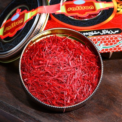 藏红花铁盒装10g长丝西红花礼品女生礼物药材厂家批发伊朗 藏红花