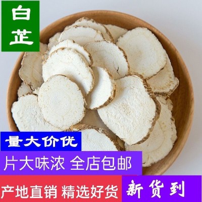 新鲜干白芷安徽产地直销批发白芷片根调料香料大货白芷量大从优