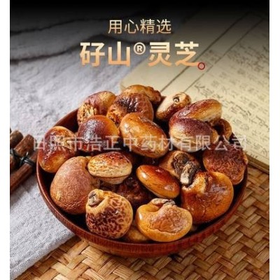 矷山灵芝200克大颗 泡水石子山灵芝非片