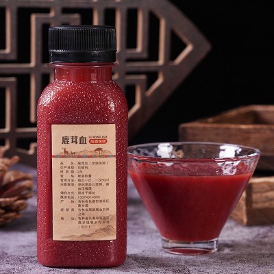 批发东北特产鹿茸血加酒保鲜可代发鹿产品鹿茸血加酒保鲜100ml