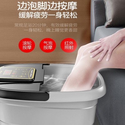 多功能泡脚桶恒温加热家用全自动按摩洗脚器智能蒸汽高深足浴适用