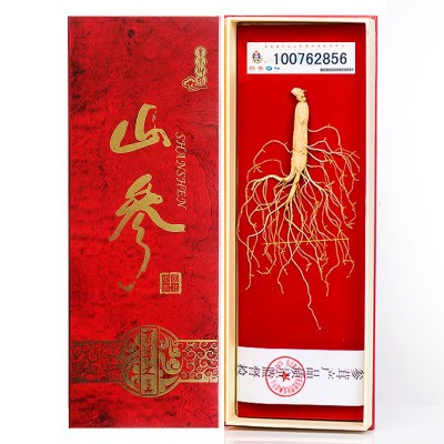 吉林人参礼盒装 东北特产 长白山干人参会销礼品批发林下参