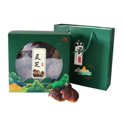 产地吉林长白山林下灵芝250克 正宗野生紫灵芝礼盒装 批发中药材