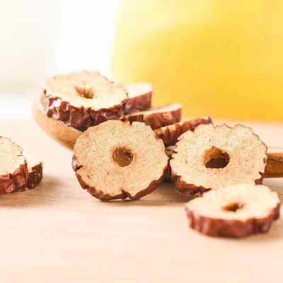 _新疆若羌红枣圈250克/袋 即食干红枣片泡水辅食代餐零食特产批发