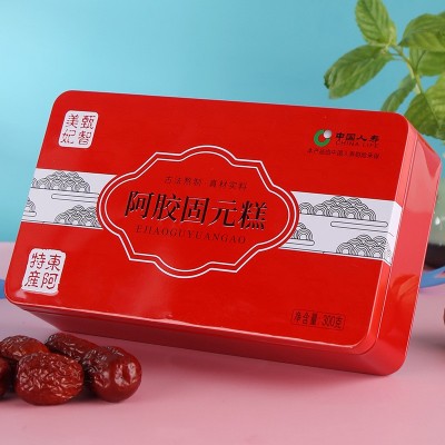 山东批发驴皮阿胶固元糕 即食阿胶固元糕散装代发 500克