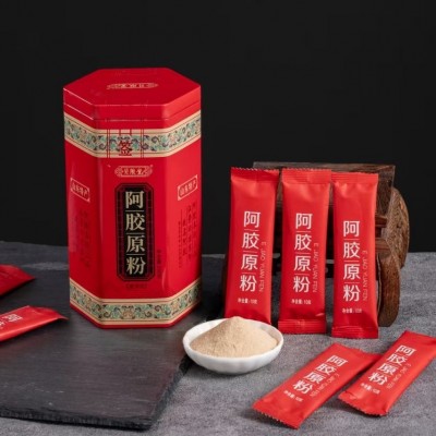 阿胶原粉山东东阿特产阿胶粉250克直播货源礼盒装会销礼品阿胶粉