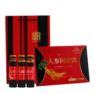 阿胶浆 240克山东东阿特产会销网红带货货源人参阿胶饮 阿胶液