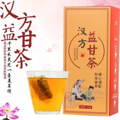 养生花茶汉方益甘茶非舒肝护甘茶养生袋泡茶组合原料独立小包装