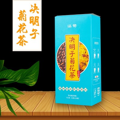 决明子菊花茶组合花茶金银花花草养生茶oem贴牌代加工一件代发