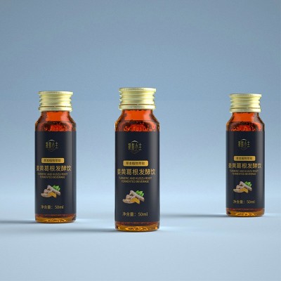 葛根姜黄人参枳椇子草本植物饮品酵素防宿醉醒酒解久口服液饮品