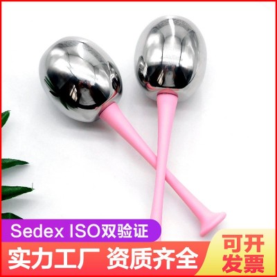 冰波球厂家直供不锈钢冰球能量美容水晶球按摩面部眼部按摩