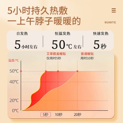 批发艾草暖颈贴暖膝贴暖腰贴暖脚暖足贴蒸汽热敷暖贴发热贴暖宝宝