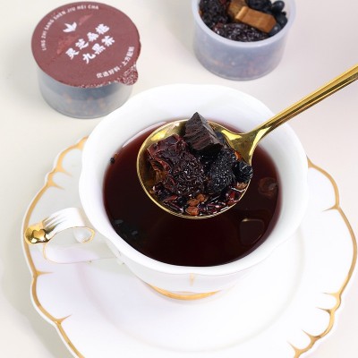 红颜悦发组合茶20罐灵芝桑椹红参阿胶女神 礼盒小罐花茶伴手礼厂