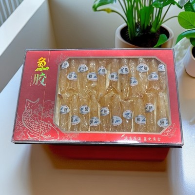 深海鱼胶鱼肚鱼瞟陈年黄花胶100头60头鱼胶礼盒筒鱼海味干纯淡干