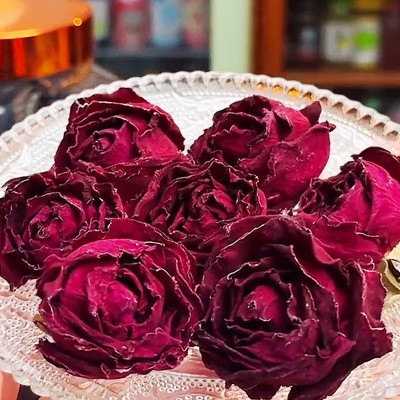 云南墨红玫瑰花冠茶2025整朵新花冠大朵墨红玫瑰一件代发包邮墨红