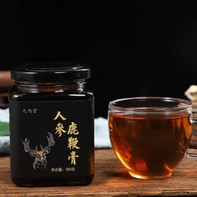 人参鹿鞭膏枸杞龙眼山药黄精黑豆鹿鞭膏传统滋补膏滋批发贴牌