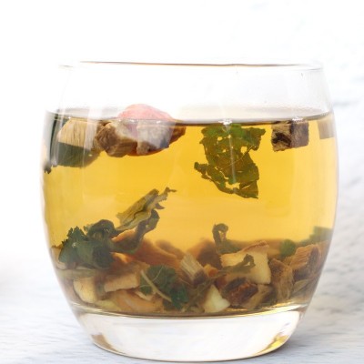 筱雨百花菊苣栀子茶盒装150g百合桑叶葛根组合花茶 代用茶可代发