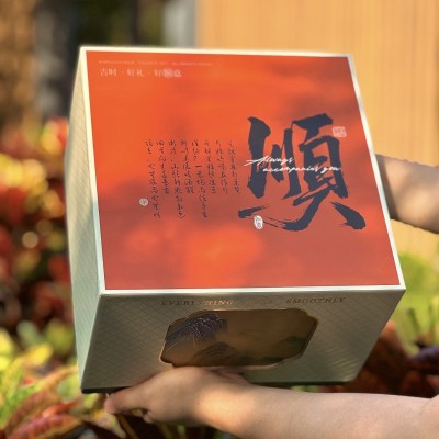 一路顺双拼礼盒 燕窝羊肚菌西洋参鹿茸片中秋滋补礼盒工厂批发