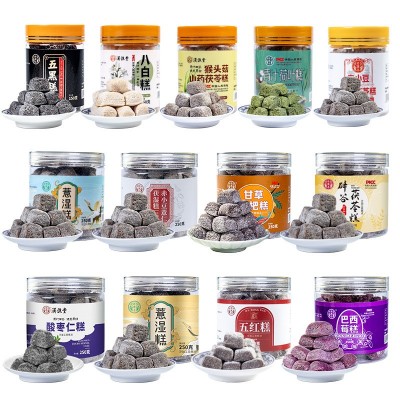 汉谯堂薏湿糕 赤小豆薏仁茯湿糕 山药薏湿糕点批发一件代发250克