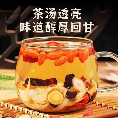 诚招直播打品国药药材双参灵芝元气茶黄芪党参草茶养生厂家代加工