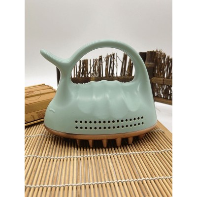 古铜刷艾灸经络美容院养生馆全身刮痧按摩揉腹部肩颈腿部腰腹