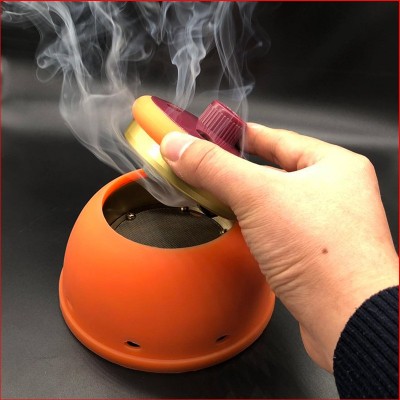 新款胸部宫廷灸套盒家用大号熏蒸罐温灸包随身灸艾灸盒无极悬灸罐