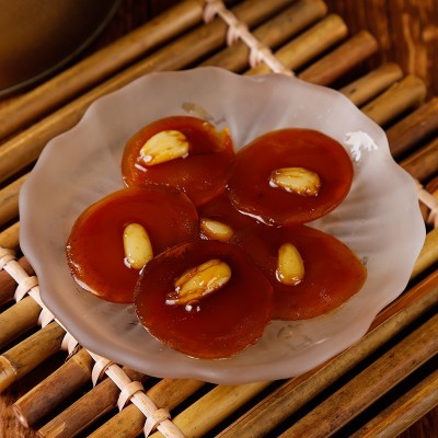 人参蜜片松子鲜片50g鲜人参切片开袋即食泡水饮独立包装