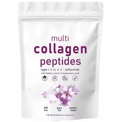 胶原蛋白肽粉 跨境TK亚马逊多种胶原蛋白粉 Multi-collagen powde