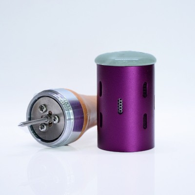 升级旋转玉石艾灸棒面部艾灸360度旋转温灸棒彩色四色滚动棒五条