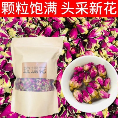 正宗苦水玫瑰花泡水煮水新鲜玫瑰花果茶晒干中药材玫瑰花无添加