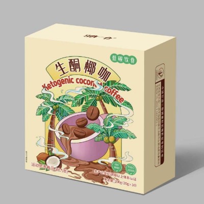 饱腹生酮防弹奶咖 生酮椰咖20g*10 线下专供款