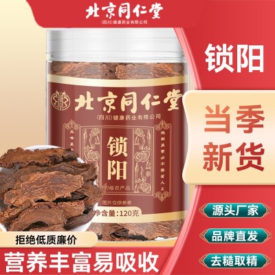 北京同仁堂大量批发大漠金锁阳泡酒泡茶滋补农产品荒漠精选锁阳