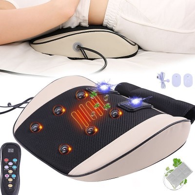 按摩器热敷腰椎间盘按摩仪专用神器多功能靠垫曲度按摩仪脉冲震动