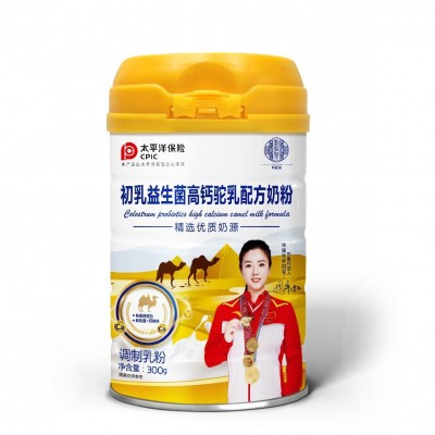 300克初乳益生菌高钙驼乳配方奶粉